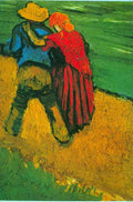 Two Lovers Van Gogh A4 Photo Print