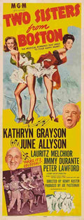  Two Sisters From Boston 03 film star poster A4 Photo Print