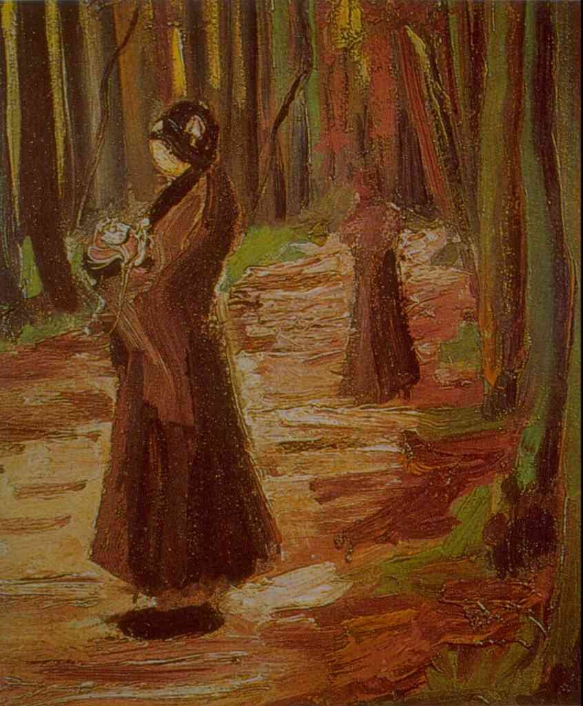Two Women Van Gogh A4 Photo Print