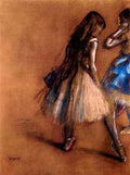 Two dancers 1 by Degas A4 Photo Print