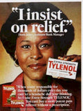 Tylenol Relief Jones Vintage Retro Advert Ads A4 Photo Print