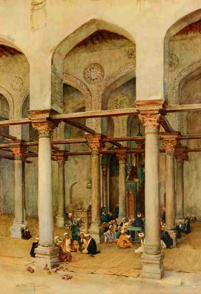 Tyndale Walter 1855 1943 An Artist in Egypt 1912 Arab school A4 Photo Print