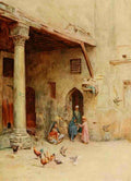 Tyndale Walter 1855 1943 An Artist in Egypt 1912 The Takhtabosh A4 Photo Print