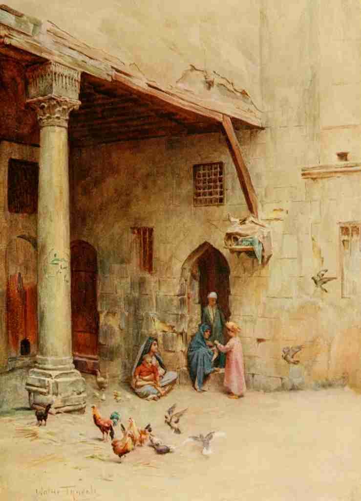 Tyndale Walter 1855 1943 An Artist in Egypt 1912 The Takhtabosh A4 Photo Print