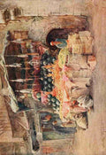 Tyndale Walter 1855 1943 Below the Cataracts 1907 A fruit stall A4 Photo Print