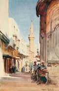 Tyndale Walter 1855 1943 Below the Cataracts 1907 El Gamaliyeh Cairo A4 Photo Print