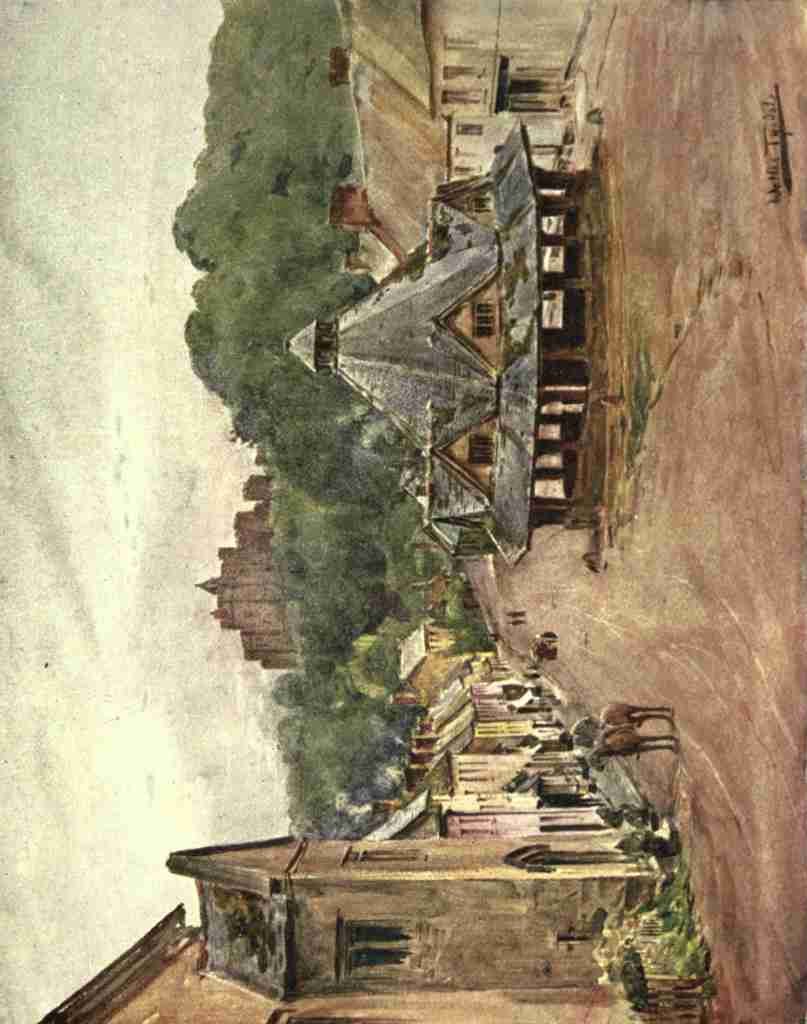 Tyndale Walter 1855 1943 Hardy Country Water colours 1900 Dunster & Stancy Castle A4 Photo Print