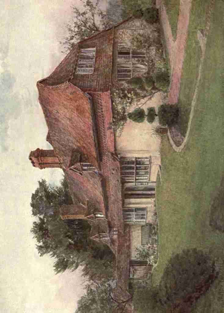 Tyndale Walter 1855 1943 Steep Hampshire 1906 Vintage A4 Photo Print