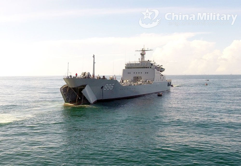 Type 072a Landing Ship Tank Chinese Navy A4 Photo Print