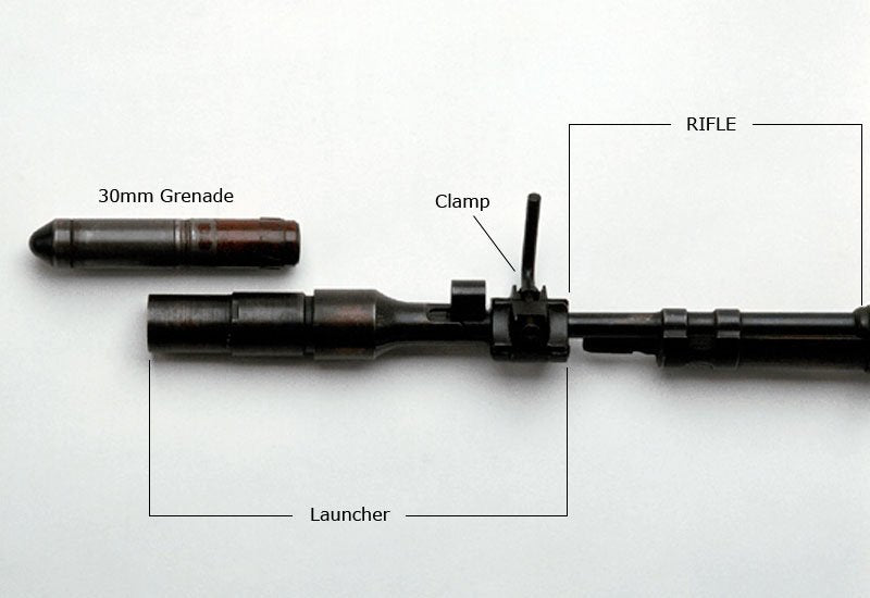 Type 2 Rifle Grenade Launcher A4 Photo Print