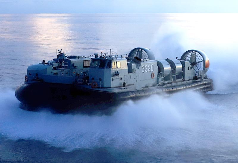 Type 726 Lcac Amphibious Craft Chinese Navy A4 Photo Print