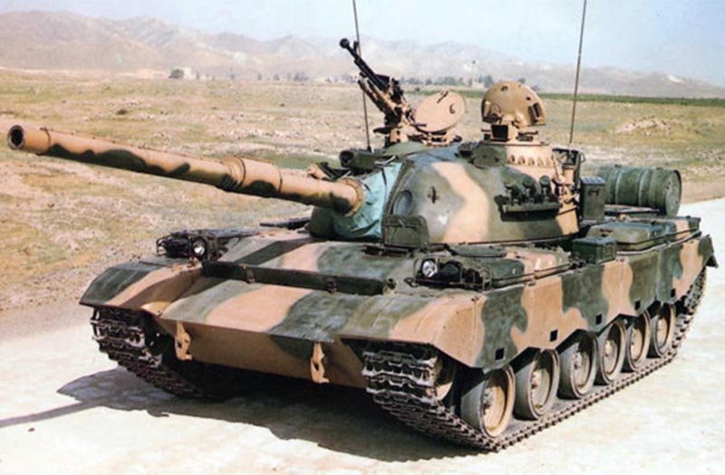 Type 80 Main Battle Tank A4 Photo Print