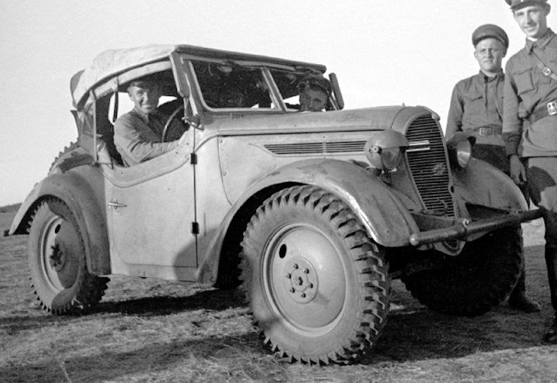 Type 95 Scout Car Imperial Japan A4 Photo Print