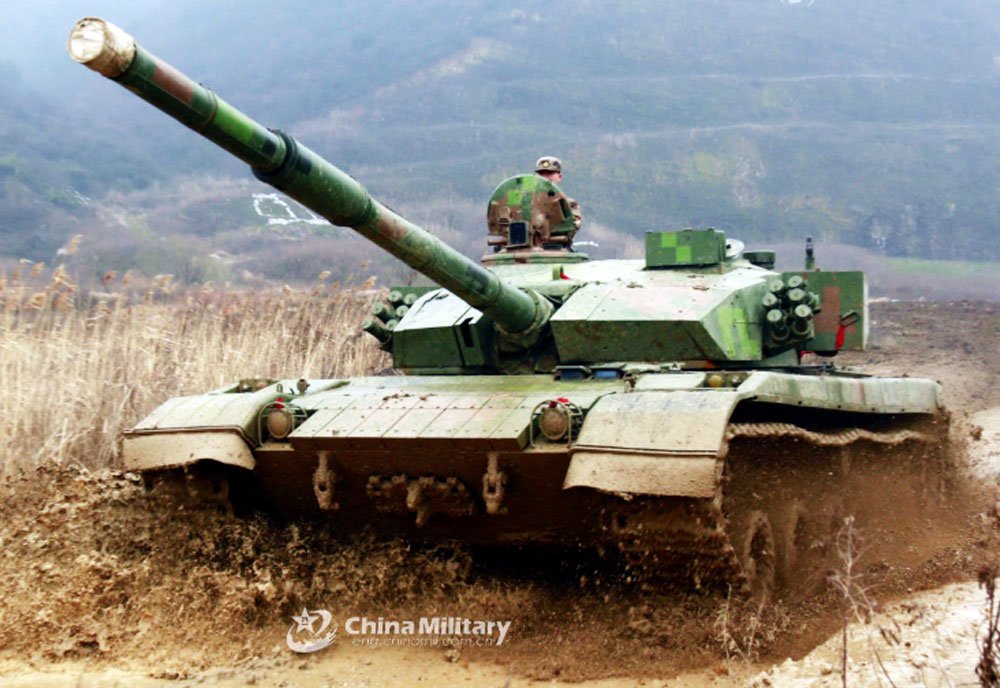 Type 96 Mbt China 2 A4 Photo Print