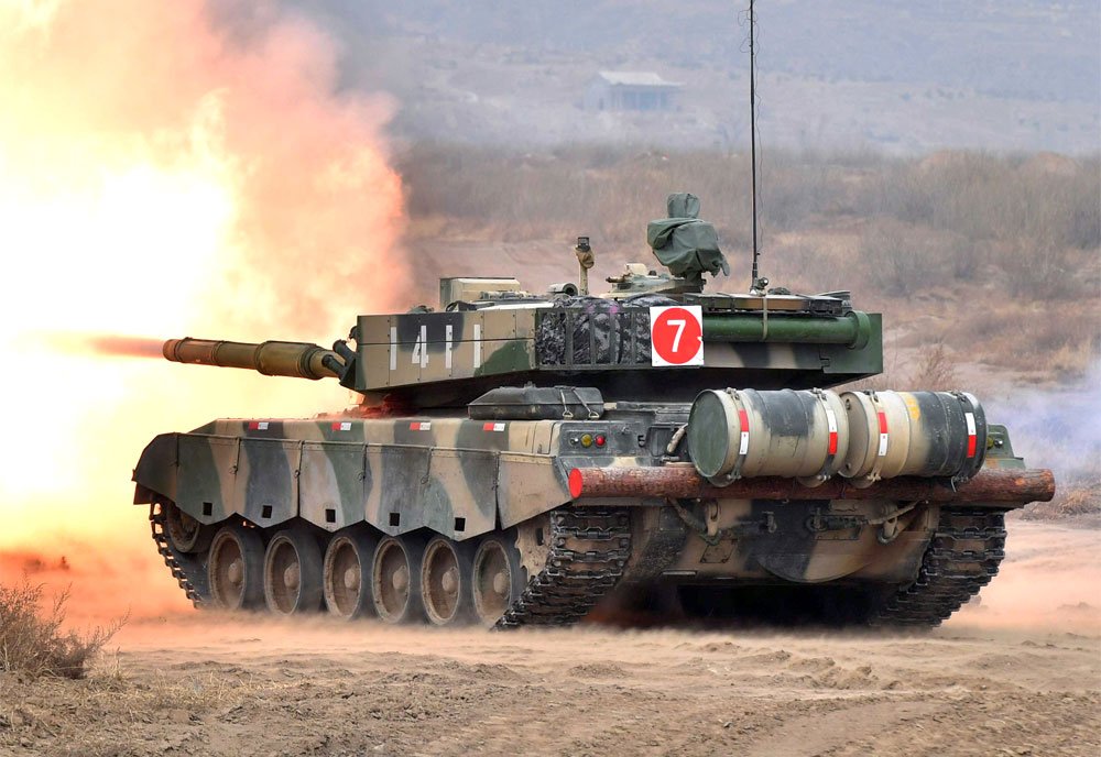 Type 96 Mbt China A4 Photo Print
