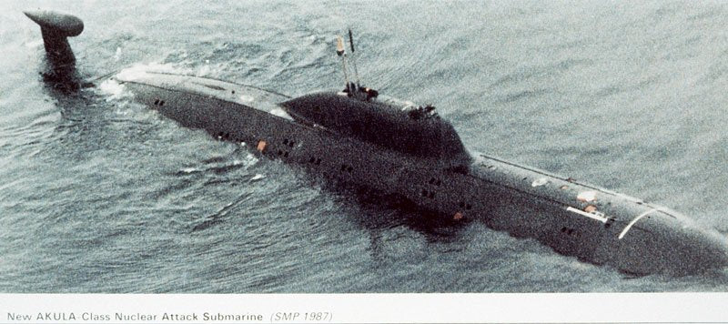 Typhoon Akula Submarine 4 A4 Photo Print