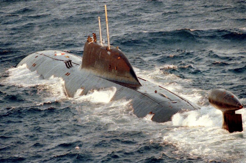 Typhoon Akula Submarine A4 Photo Print