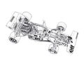 Tyrrell 001 scaled cutaway A4 Photo Print