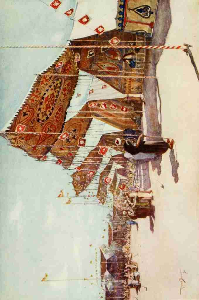 Tyrwhitt Walter 1859 1932 Cairo Jerusalem and Damascus 1912 The Fair Moolid El Ahmadee Cairo A4 Photo Print