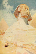 Tyrwhitt Walter 1859 1932 Cairo Jerusalem and Damascus 1912 The Sphinx Vintage A4 Photo Print