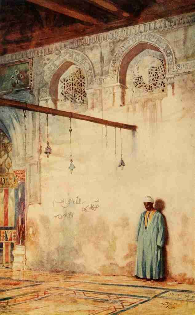 Tyrwhitt Walter 1859 1932 Cairo Jerusalem and Damascus 1912 Tooloon Mosque Cairo A4 Photo Print