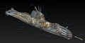 U boat cutaway A4 Photo Print
