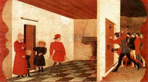 UCCELLO Paolo Miracle Of The Desecrated Host Scene 2 A4 Photo Print