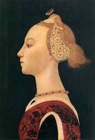 UCCELLO Paolo Portrait Of A Lady A4 Photo Print