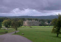 UK chatsworth house driveway A4 Photo Print
