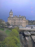 UK edinburgh hotel station A4 Photo Print