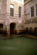 UK roman baths caldarium A4 Photo Print