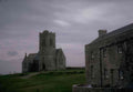 UK rural church roundstone A4 Photo Print