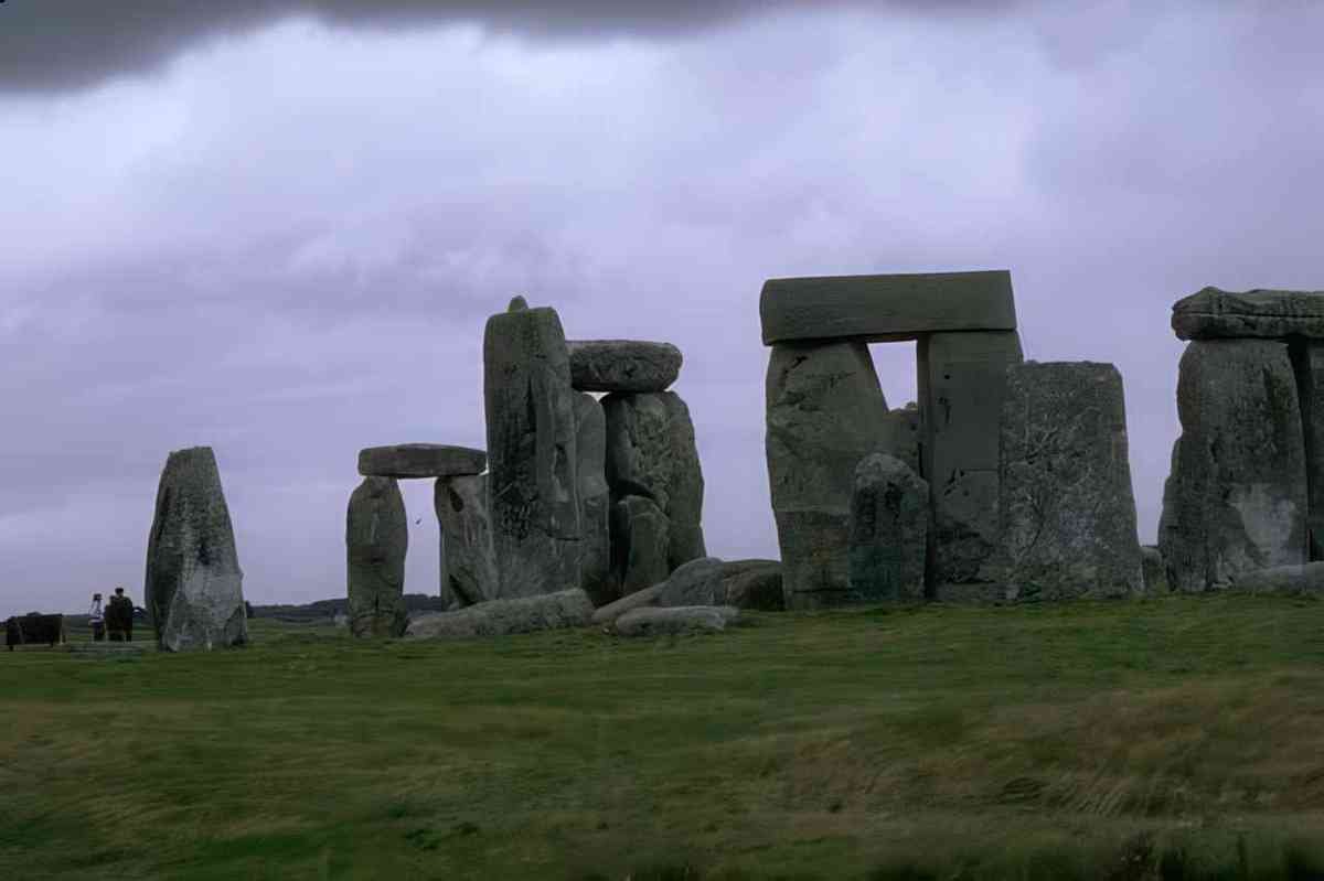 UK stonehenge uk circles A4 Photo Print
