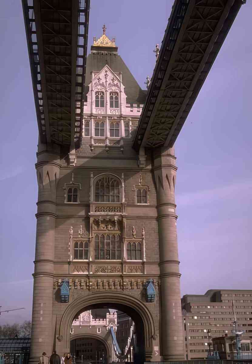 UK tower bridge london 2 A4 Photo Print