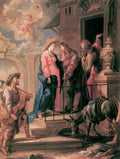 UNTERBERGER Michelangelo Visitation Art A4 Photo Print