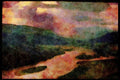 USA Landscapes 176014 Storm On The Yukon River A4 Limited Edition Watercolour Print