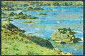 USA Landscapes 176023 Oregon Coast A4 Limited Edition Watercolour Print