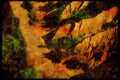 USA Landscapes 176053 Aerial View, Alaska A4 Limited Edition Watercolour Print