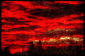 USA Landscapes 176086 Sunset, Methow Valley, Washington A4 Limited Edition Watercolour Print