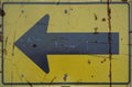 USAs 363014 Left Arrow A4 Photo Print