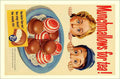 USE 020 Munchmallows 1950S A4 Photo Print