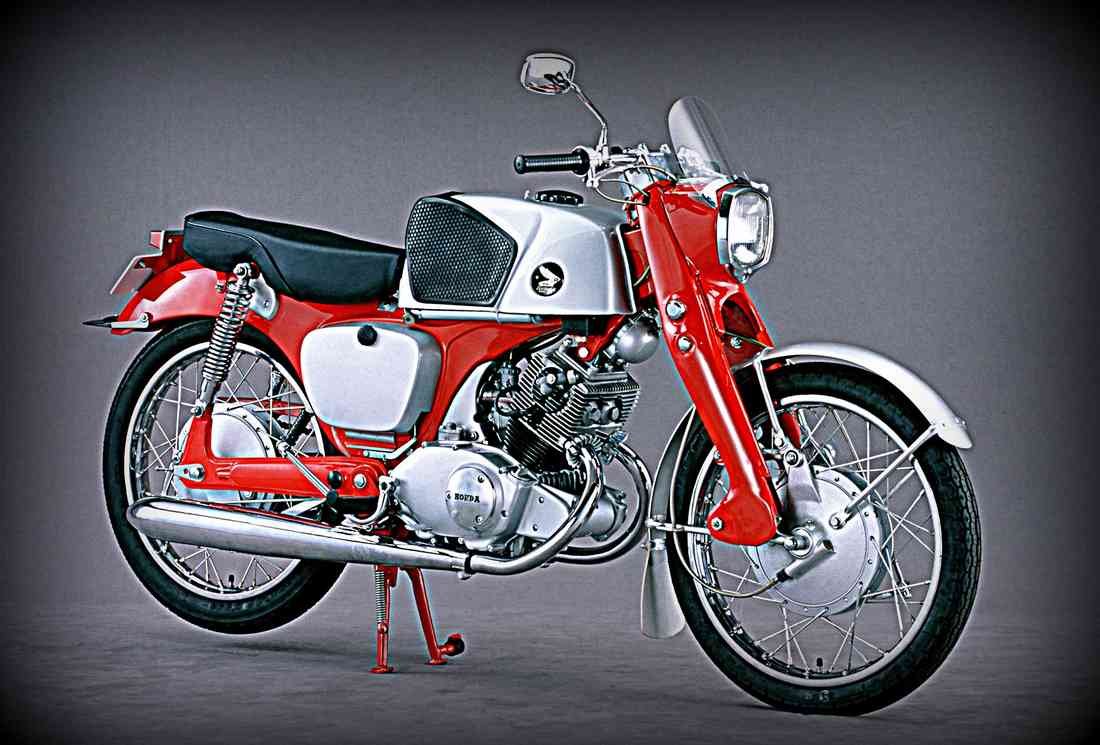USE 19590101 Honda CB92 Super Sport H 184 A4 Photo Print