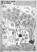 USE 2023 Ad Reinhardt how to look at modern art 1946 1 A4 Photo Print