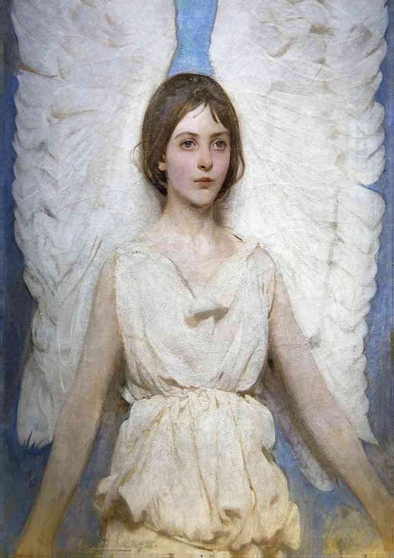USE Abbott Handerson Thayer Angel 2 A4 Photo Print