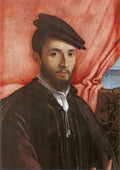 USE Lorenzo Lotto portrait of a young man 2023 A4 Photo Print