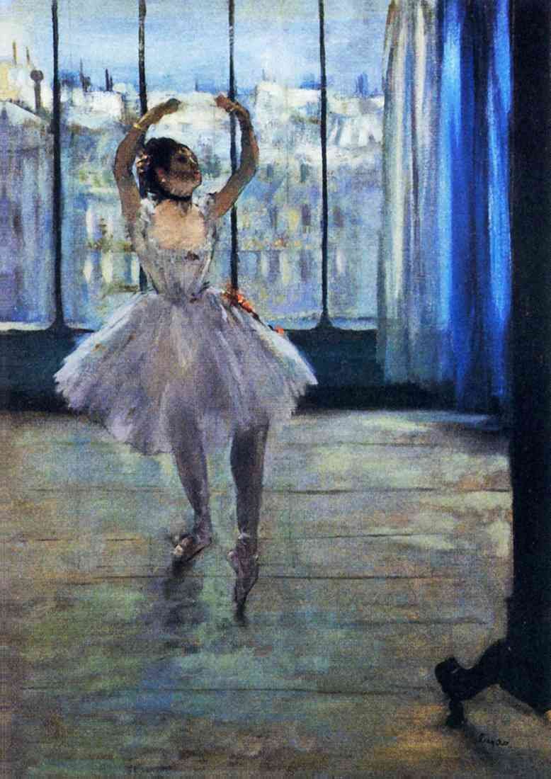 USE oct 2012 Degas Edgar Dancer At The graphers A4 Photo Print