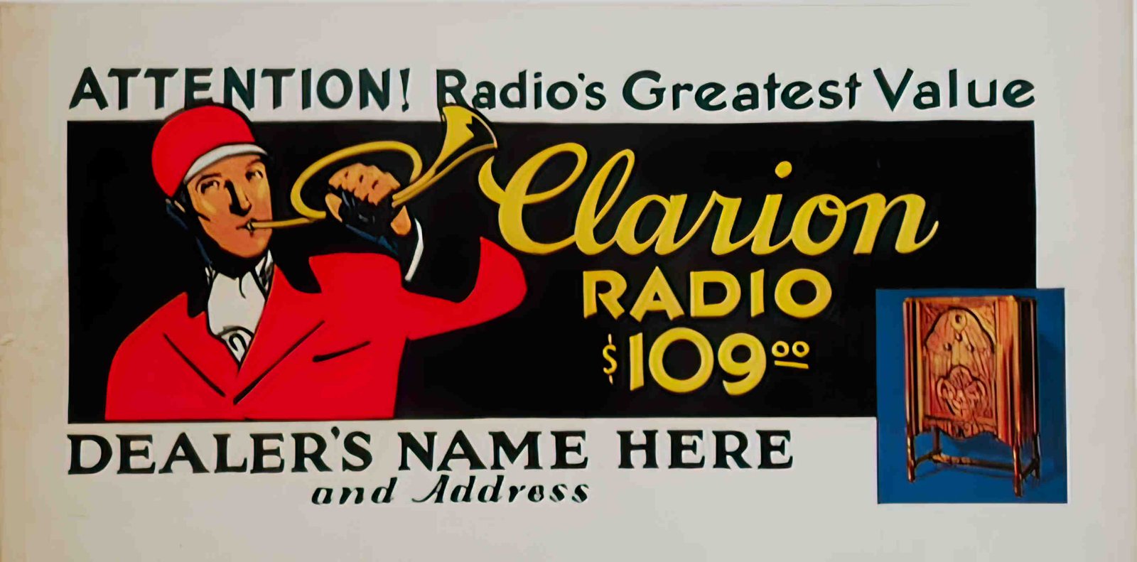 USL10550 Advert A4 Photo Print