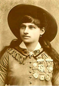 USWW1001H, Annie Oakley, 18 Advert A4 Photo Print