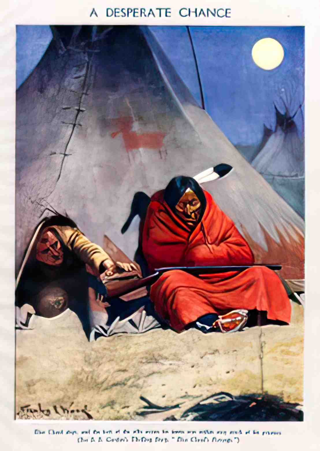 USWW1014L, A Desperate Chan Advert A4 Photo Print