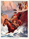 USWW1016L, Saving Uncle Sam Advert A4 Photo Print